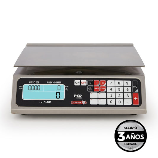 BASCULA ELECTRONICA TORREY MODELO PCR-40N