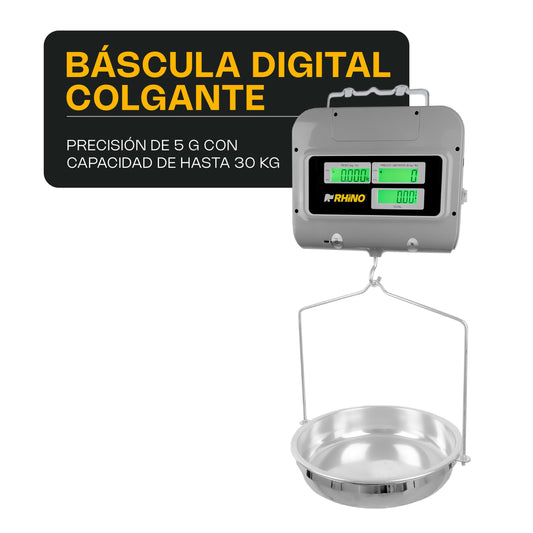 BASCULA COLGANTE MULTIFUNCIONES 30KG