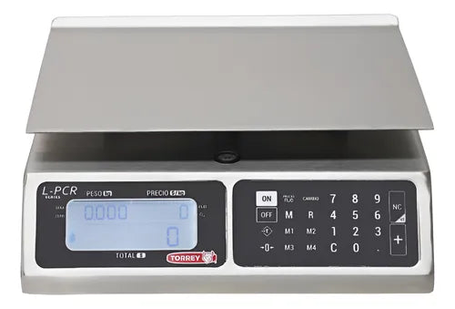 BASCULA ELECTRONICA TORREY MODELO LPCR-40-N-USB