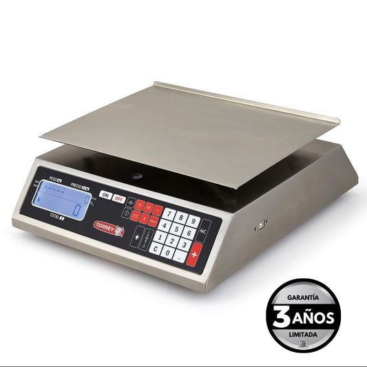 BASCULA ELECTRONICA TORREY MODELO MFQ-40-N