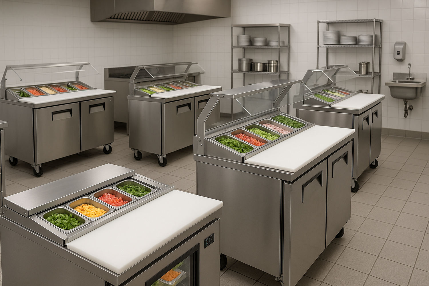 MESAS REFRIGERADAS
